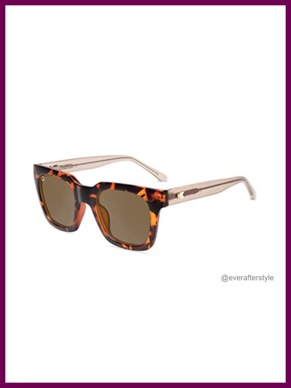 Polarized UV400 Square Sunglasses Full Frame Matte Lightweight